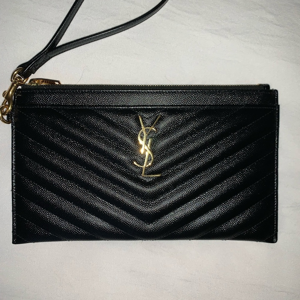 Saint Laurent Large Bill Pouch - Picture 3 of 11